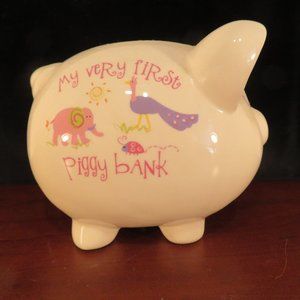 My Very FIRST Piggy BANK Ceramic (111C)